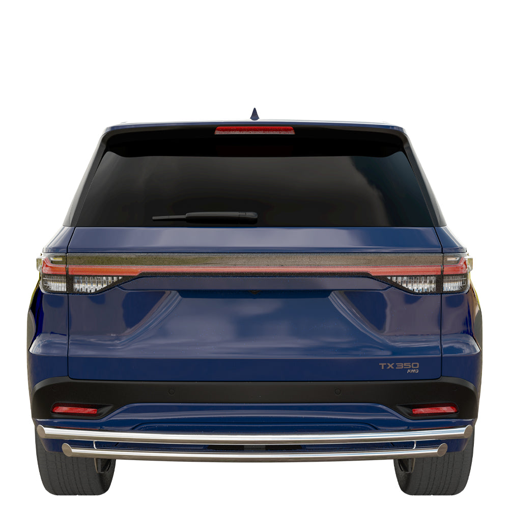 Vanguard Stainless Steel Rear Guards Rear Bumper Guards Bumper Guard for 2024-2025 lexus tx350
