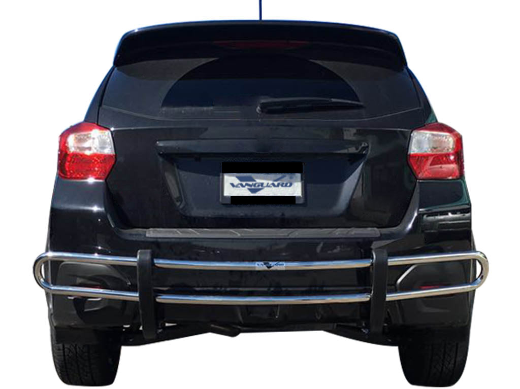 Vanguard Stainless Steel Rear Guards Rear Bumper Guards Bumper Guard for 2014-2018 subaru outback nan