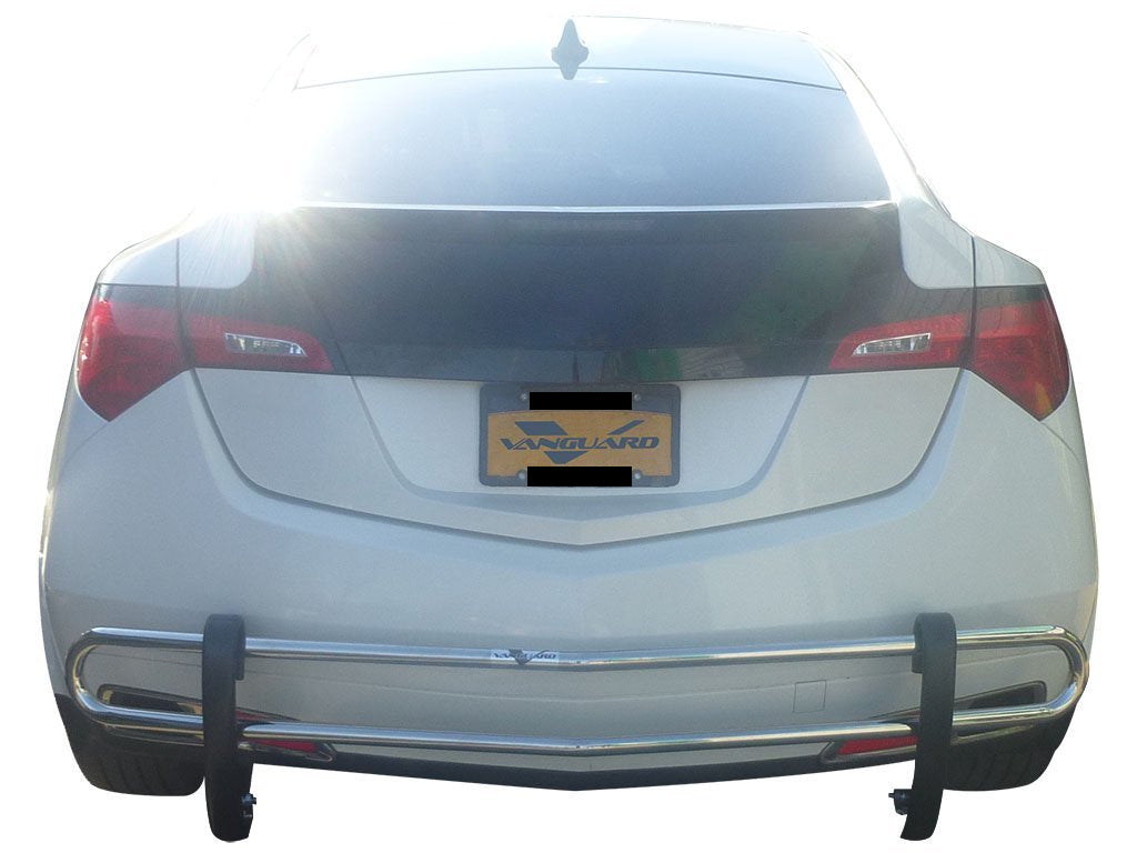 Vanguard Stainless Steel Rear Guards Rear Bumper Guards Bumper Guard for 2010-2013 acura zdx nan