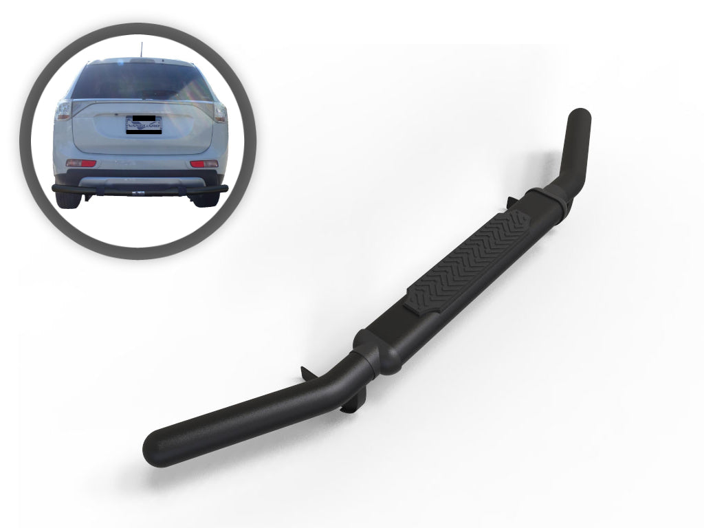 Vanguard Stainless Steel Rear Guards Rear Bumper Guards Bumper Guard for 2014-2020 mitsubishi outlander nan