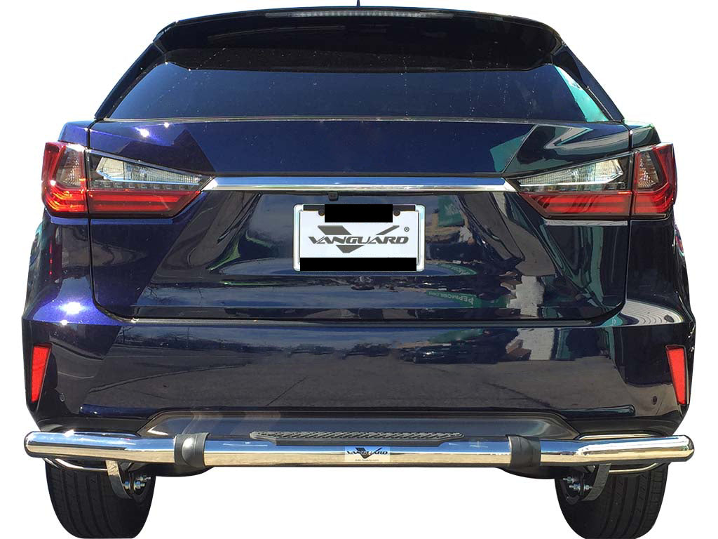 Vanguard Stainless Steel Rear Guards Rear Bumper Guards Bumper Guard for 2016-2022 lexus rx350 nan