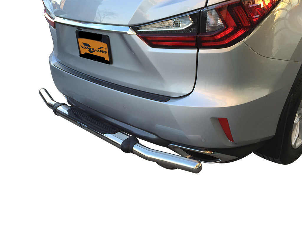 Vanguard Stainless Steel Rear Guards Rear Bumper Guards Bumper Guard for 2016-2022 lexus rx350 nan