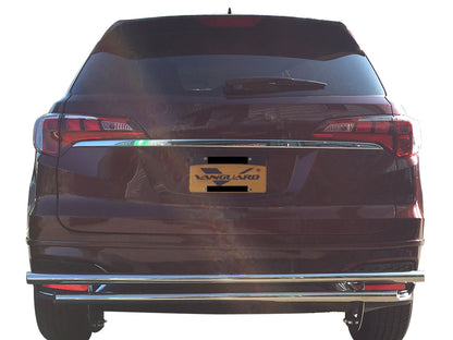Vanguard Stainless Steel Rear Guards Rear Bumper Guards Bumper Guard for 2014-2020 acura mdx nan