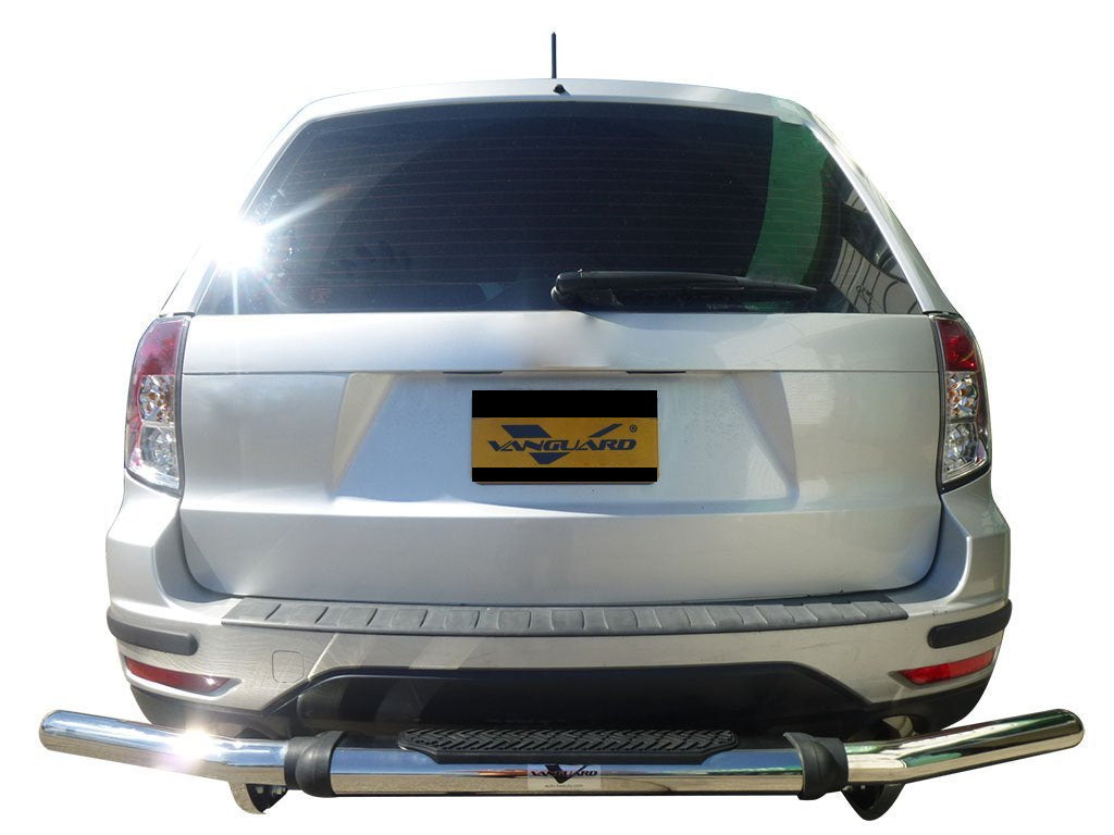 Vanguard Stainless Steel Rear Guards Rear Bumper Guards Bumper Guard for 2007-2013 subaru forester nan