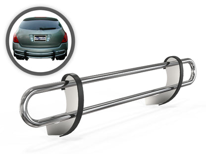 Vanguard Stainless Steel Rear Guards Rear Bumper Guards Bumper Guard for 2009-2024 nissan murano nan