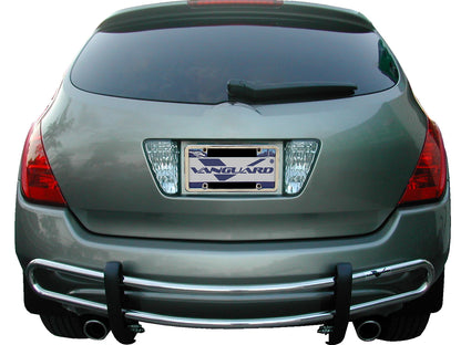 Vanguard Stainless Steel Rear Guards Rear Bumper Guards Bumper Guard for 2009-2024 nissan murano nan
