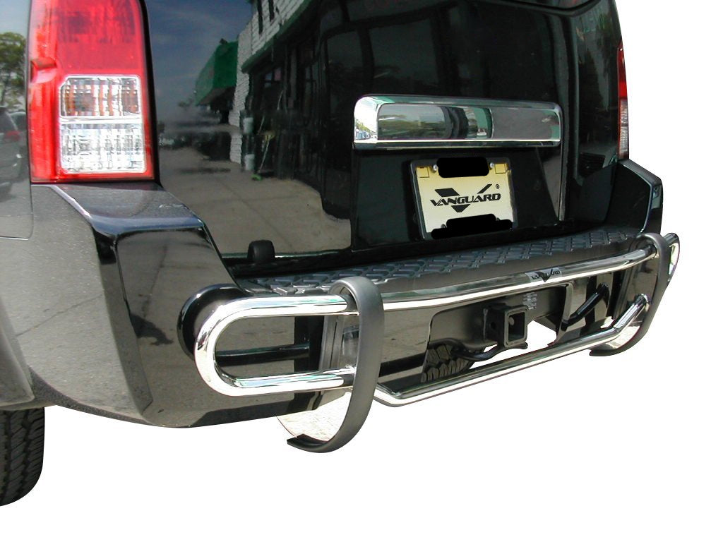 Vanguard Stainless Steel Rear Guards Rear Bumper Guards Bumper Guard for 2008-2012 nissan pathfinder nan