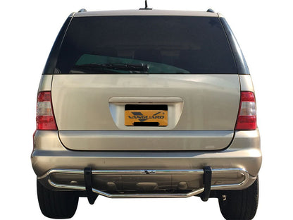 Vanguard Stainless Steel Rear Guards Rear Bumper Guards Bumper Guard for 1999-2001 mercedes-benz ml430 nan