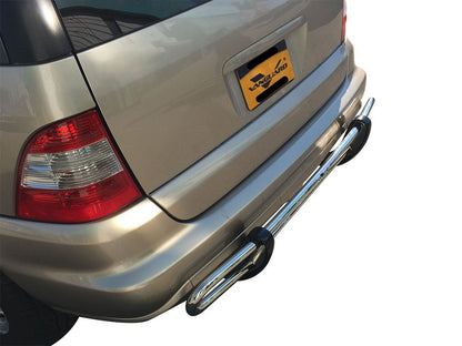 Vanguard Stainless Steel Rear Guards Rear Bumper Guards Bumper Guard for 1999-2001 mercedes-benz ml430 nan