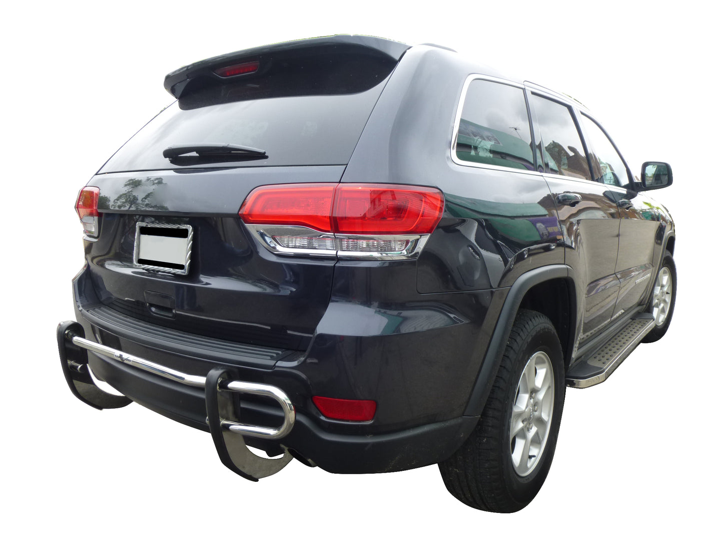 Vanguard Stainless Steel Rear Guards Rear Bumper Guards Bumper Guard for 2011-2016 jeep grand cherokee nan