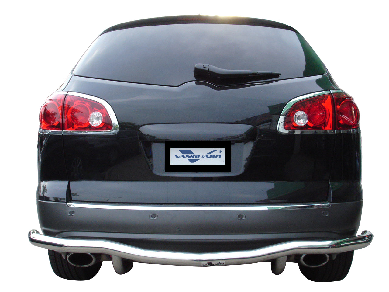 Vanguard Stainless Steel Rear Guards Rear Bumper Guards Bumper Guard for 2009-2017 chevrolet traverse nan