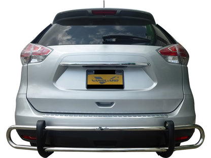 Vanguard Stainless Steel Rear Guards Rear Bumper Guards Bumper Guard for 2014-2018 nissan rogue nan