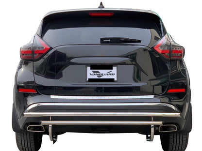 Vanguard Stainless Steel Rear Guards Rear Bumper Guards Bumper Guard for 2009-2024 nissan murano nan