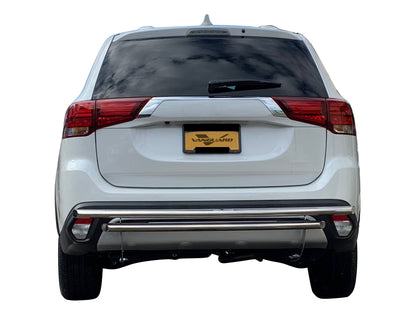 Vanguard Stainless Steel Rear Guards Rear Bumper Guards Bumper Guard for 2014-2020 mitsubishi outlander nan