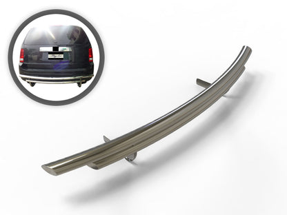 Vanguard Stainless Steel Rear Guards Rear Bumper Guards Bumper Guard for 2009-2015 honda pilot nan