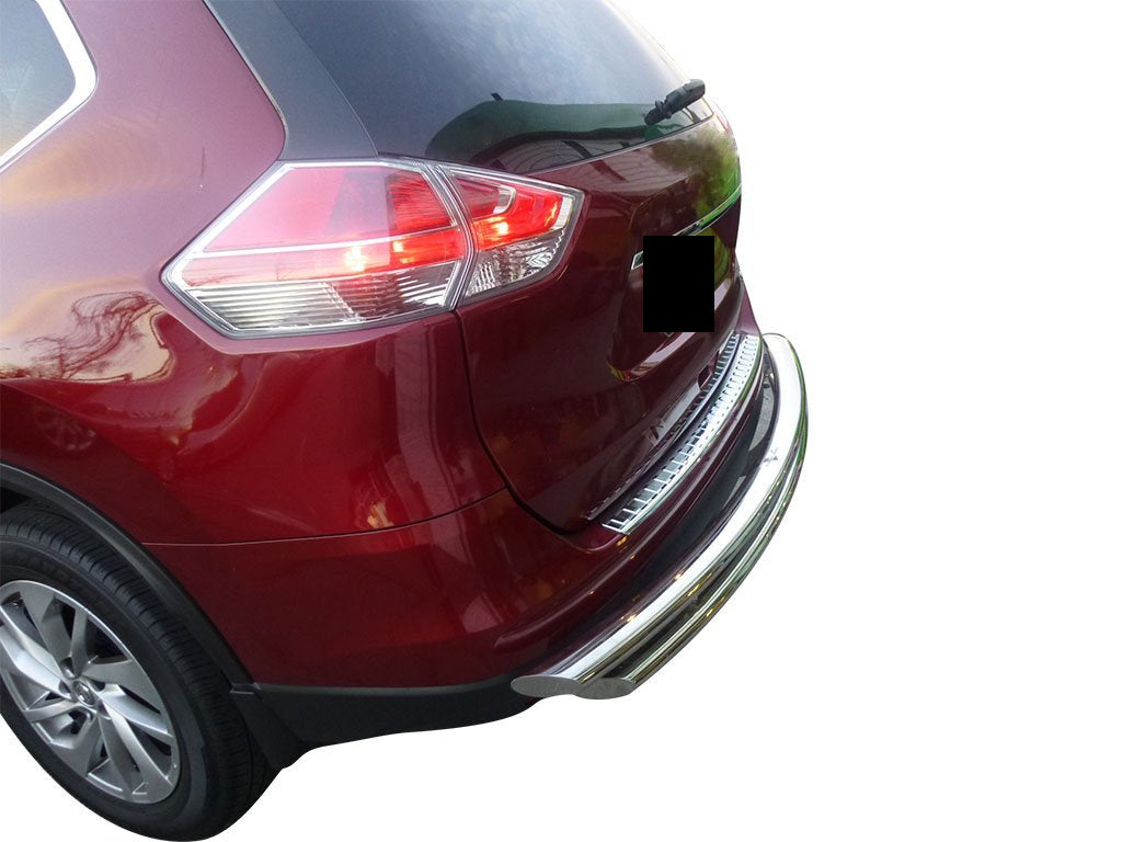 Vanguard Stainless Steel Rear Guards Rear Bumper Guards Bumper Guard for 2008-2020 nissan rogue nan