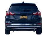 Vanguard Stainless Steel Rear Guards Rear Bumper Guards Bumper Guard for 2018-2024 chevrolet equinox