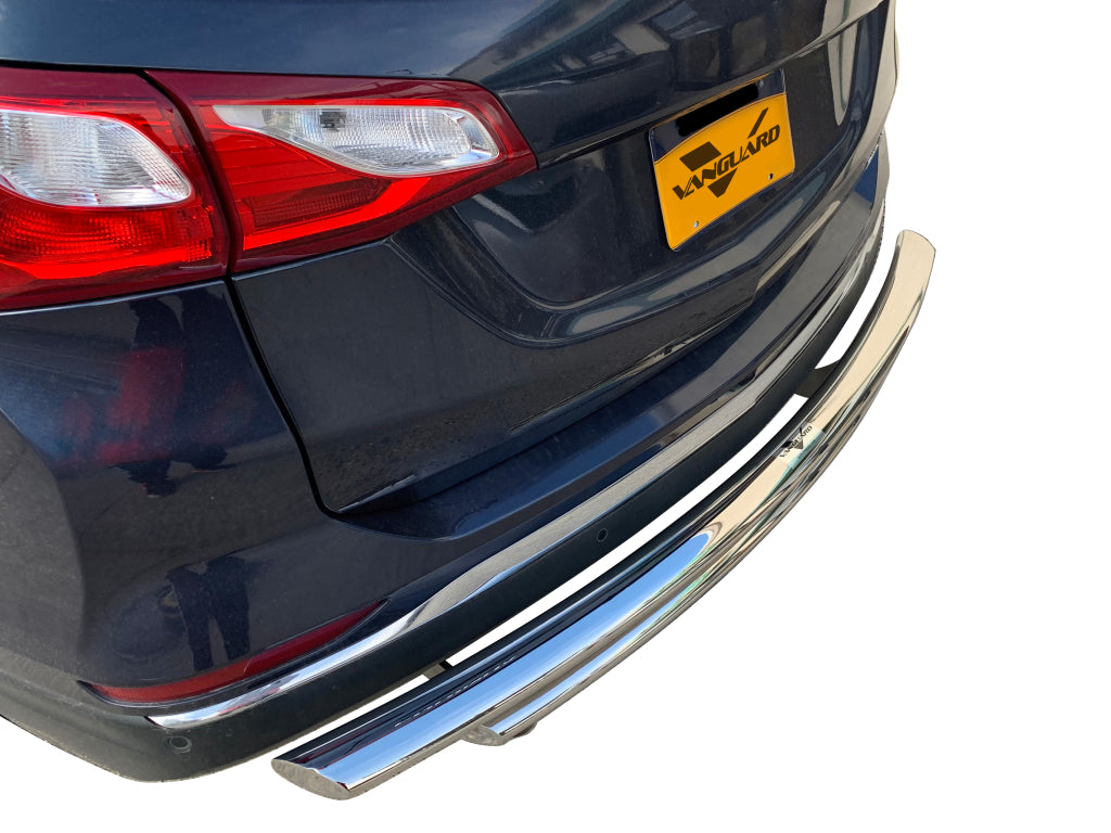 Vanguard Stainless Steel Rear Guards Rear Bumper Guards Bumper Guard for 2007-2023 cadillac xt5
