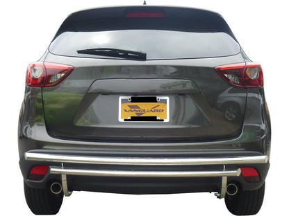 Vanguard Stainless Steel Rear Guards Rear Bumper Guards Bumper Guard for 2013-2024 mazda cx-5 nan