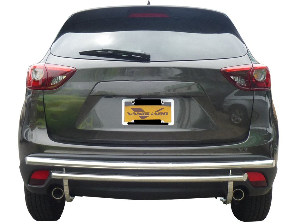 Vanguard Stainless Steel Rear Guards Rear Bumper Guards Bumper Guard for 2020-2024 ford explorer