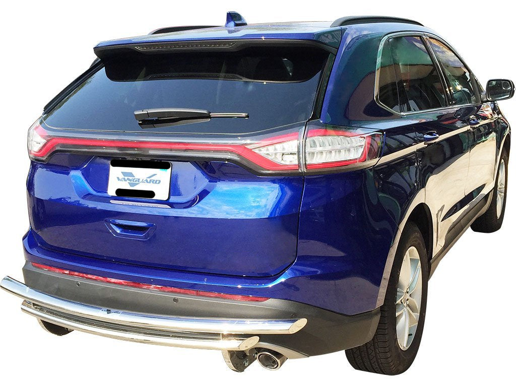 Vanguard Stainless Steel Rear Guards Rear Bumper Guards Bumper Guard for 2013-2024 mazda cx-5 nan