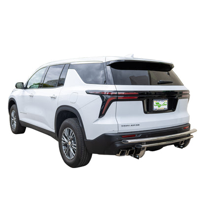 Vanguard Stainless Steel Rear Guards Rear Bumper Guards Bumper Guard for 2018-2023 chevrolet traverse nan