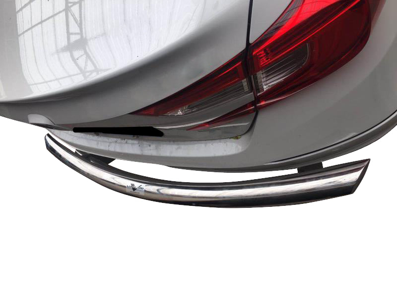 Vanguard Stainless Steel Rear Guards Rear Bumper Guards Bumper Guard for 2013-2017 honda accord nan