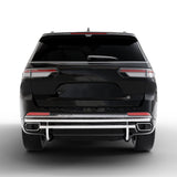 Vanguard Stainless Steel Rear Guards Rear Bumper Guards Bumper Guard for 2022-2024 jeep grand cherokee