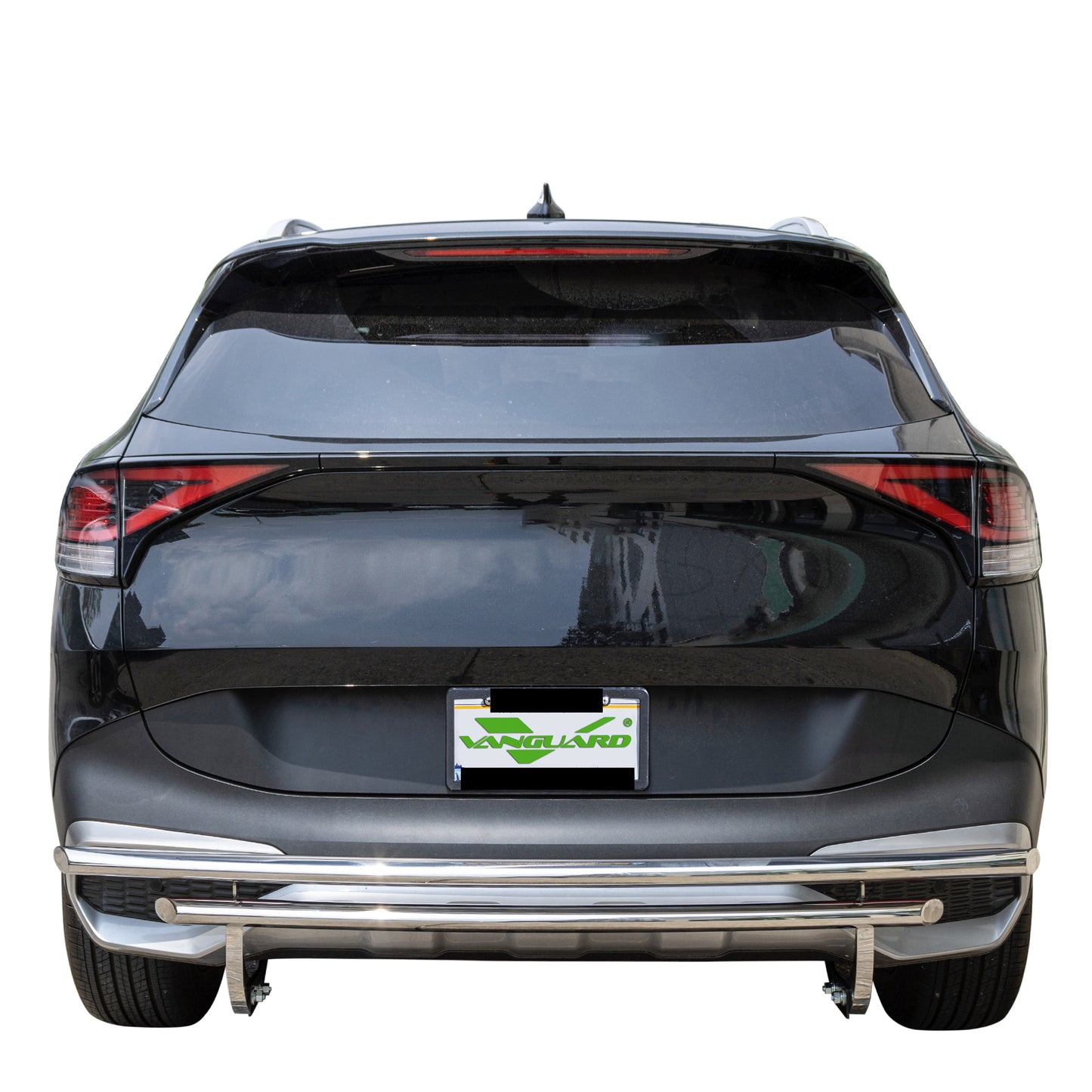 Vanguard Stainless Steel Rear Guards Rear Bumper Guards Bumper Guard for 2023-2025 kia sportage