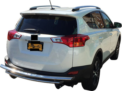 Vanguard Stainless Steel Rear Guards Rear Bumper Guards Bumper Guard for 2007-2016 gmc acadia nan