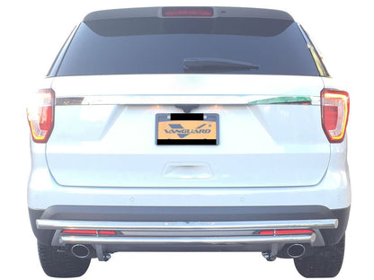 Vanguard Stainless Steel Rear Guards Rear Bumper Guards Bumper Guard for 2011-2019 ford explorer nan