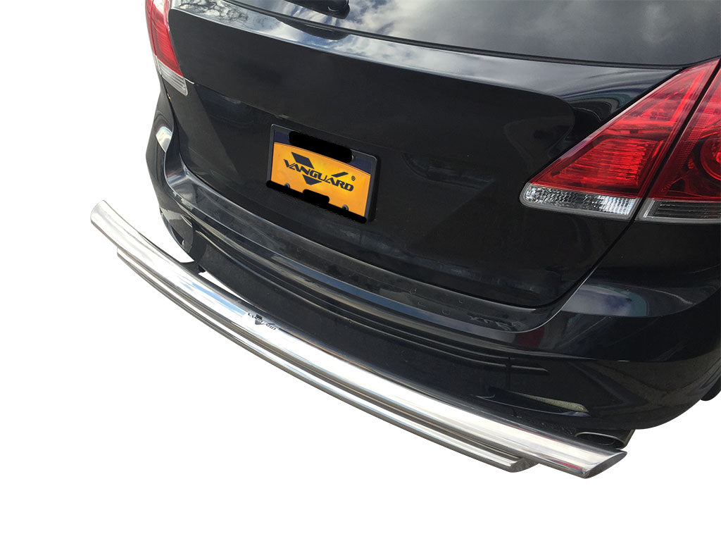 Vanguard Stainless Steel Rear Guards Rear Bumper Guards Bumper Guard for 2009-2015 toyota venza nan