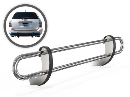Vanguard Stainless Steel Rear Guards Rear Bumper Guards Bumper Guard for 2003-2008 honda pilot nan
