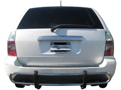 Vanguard Stainless Steel Rear Guards Rear Bumper Guards Bumper Guard for 2003-2008 honda pilot nan