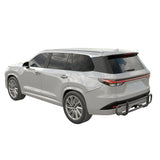 Vanguard Black Powdercoat Rear Guards Rear Bumper Guards Bumper Guard for 2024-2025 toyota grand highlander