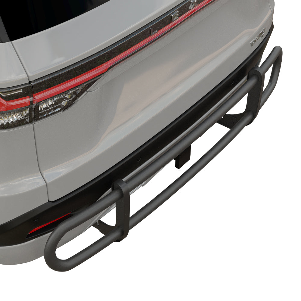 Vanguard Black Powdercoat Rear Guards Rear Bumper Guards Bumper Guard for 2024-2025 toyota grand highlander