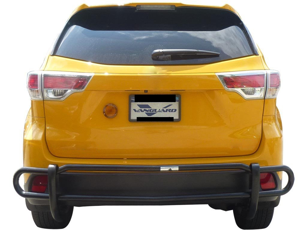 Vanguard Black Powdercoat Rear Guards Rear Bumper Guards Bumper Guard for 2010-2015 lexus rx450h nan