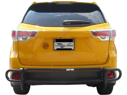 Vanguard Black Powdercoat Rear Guards Rear Bumper Guards Bumper Guard for 2010-2015 lexus rx450h nan