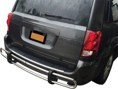Vanguard Stainless Steel Rear Guards Rear Bumper Guards Bumper Guard for 2009-2014 volkswagen routan nan