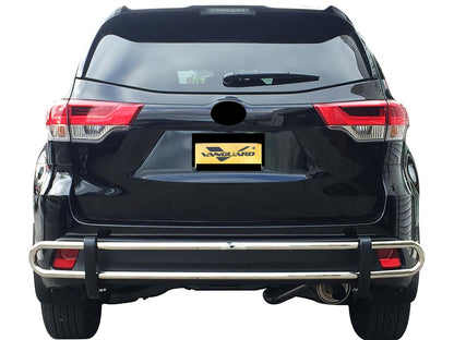 Vanguard Stainless Steel Rear Guards Rear Bumper Guards Bumper Guard for 2010-2015 lexus rx450h nan