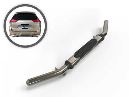 Vanguard Stainless Steel Rear Guards Rear Bumper Guards Bumper Guard for 2014-2024 infiniti qx80 nan
