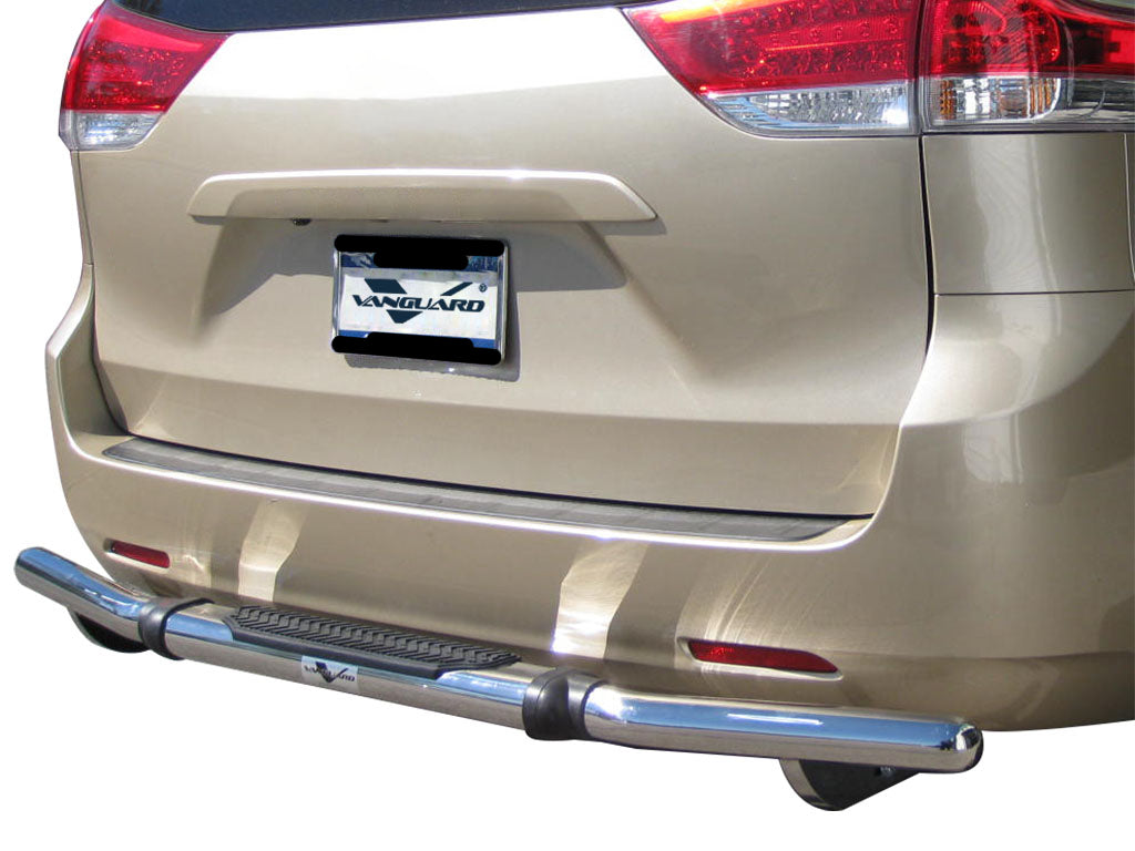 Vanguard Stainless Steel Rear Guards Rear Bumper Guards Bumper Guard for 2009-2015 toyota venza nan