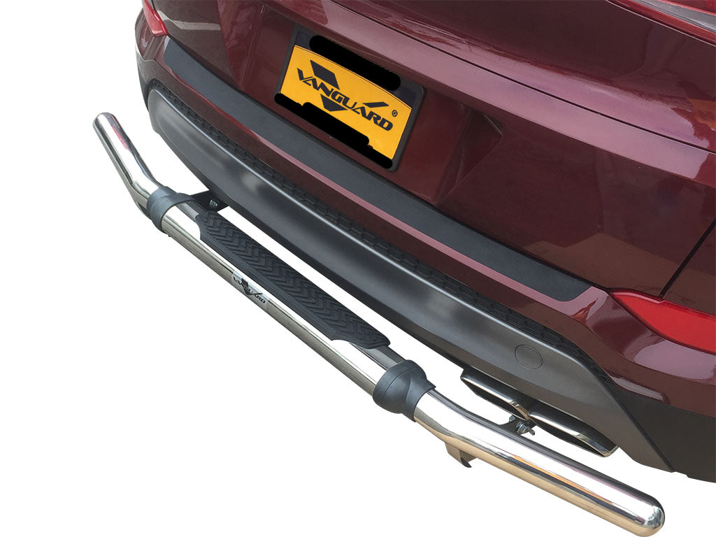 Vanguard Stainless Steel Rear Guards Rear Bumper Guards Bumper Guard for 2010-2022 kia sportage nan