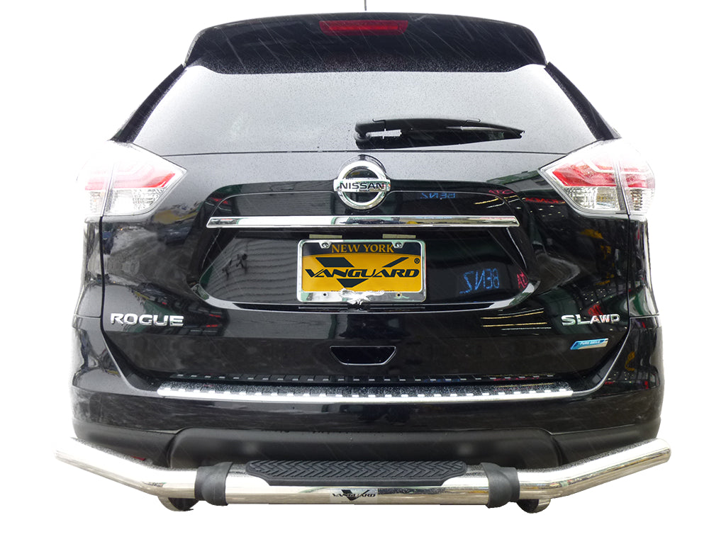 Vanguard Stainless Steel Rear Guards Rear Bumper Guards Bumper Guard for 2022-2024 mitsubishi outlander
