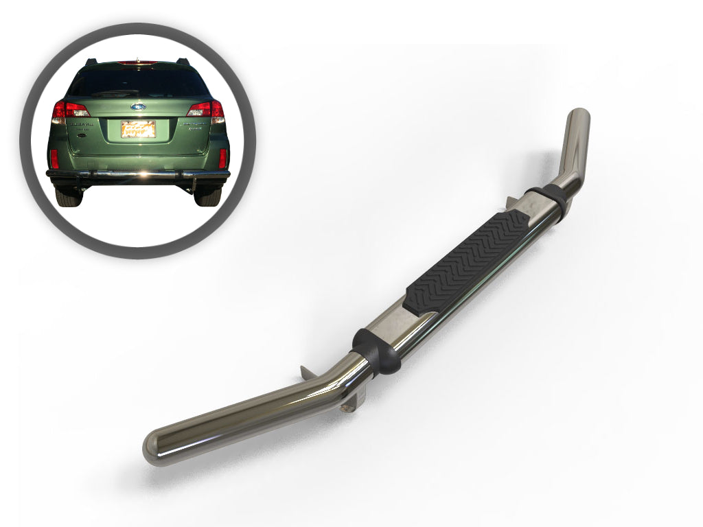 Vanguard Stainless Steel Rear Guards Rear Bumper Guards Bumper Guard for 2023-2024 honda pilot