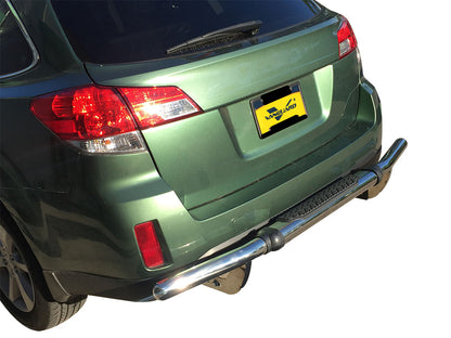 Vanguard Stainless Steel Rear Guards Rear Bumper Guards Bumper Guard for 2023-2024 honda pilot