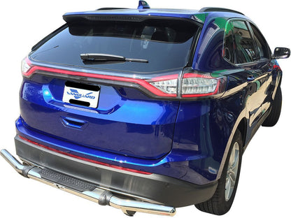 Vanguard Stainless Steel Rear Guards Rear Bumper Guards Bumper Guard for 2020-2024 ford escape