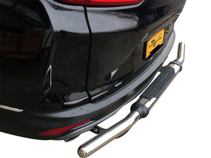 Vanguard Stainless Steel Rear Guards Rear Bumper Guards Bumper Guard for 2012-2017 toyota camry nan
