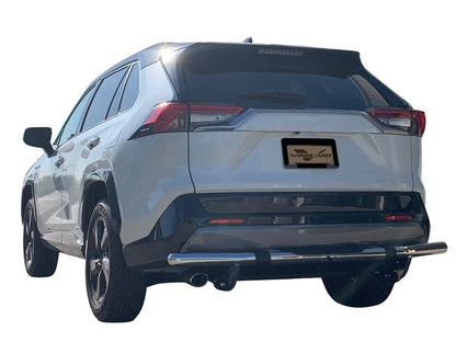Vanguard Stainless Steel Rear Guards Rear Bumper Guards Bumper Guard for 2022-2024 lexus nx450h+