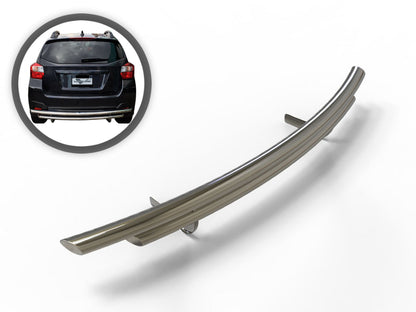 Vanguard Stainless Steel Rear Guards Rear Bumper Guards Bumper Guard for 2014-2018 subaru outback nan
